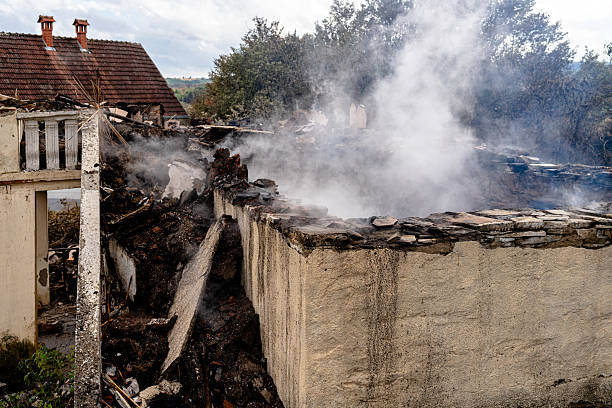 Professional Fire Damage Removal technician working in Princeton, FL